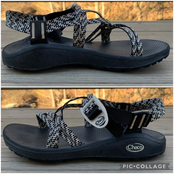 Chaco ZX/2 Classic Boost Black sandals size 9 - Picture 9 of 13